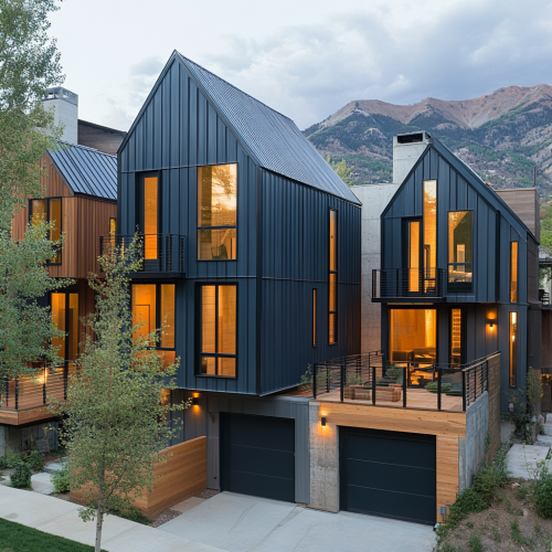 Modern Mountain Houses in Friendly Neighborhood