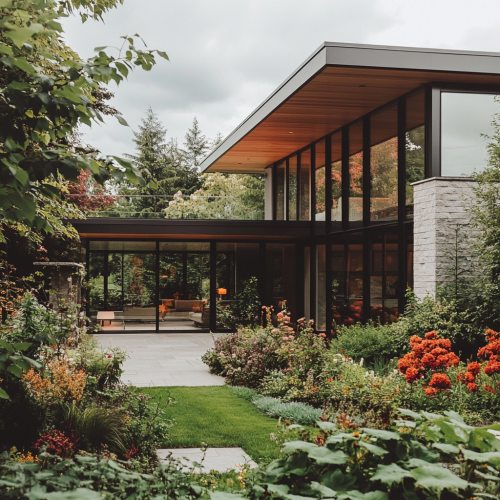 Modern North Vancouver Home: Tranquil Sophistication