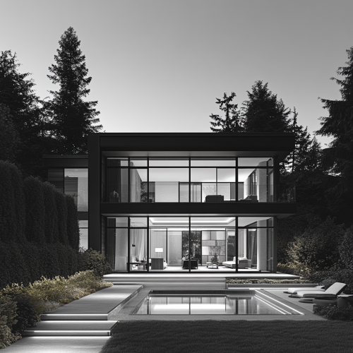 Modern North Vancouver home invites with elegant simplicity