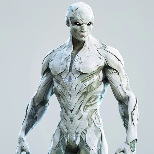 Alien Man in Cinematic HD Image