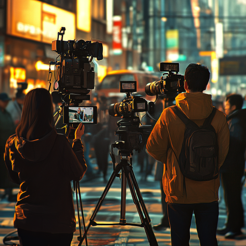 News Crew Misses Event, Civilian Captures It News Crew Misses Event, Civilian Captures It