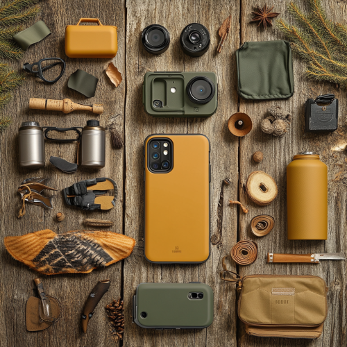 Outdoor Camping Adventure - Samsung Galaxy S24 Mood Board