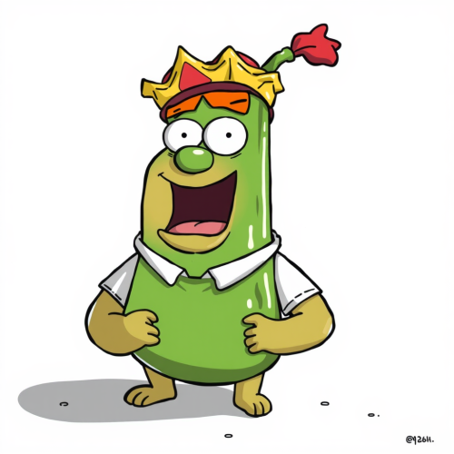 Peter Griffin Transforms Into a Pickle Cartoon