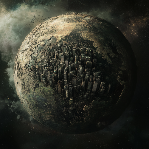 Planet Earth: 7 billion people bustling through daily lives.