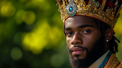 Portrait of a Handsome Prince from Saint Kitts
