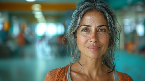 Portrait of a Wise Guatemalan Woman in Hospital Portrait of a Wise Guatemalan Woman in Hospital