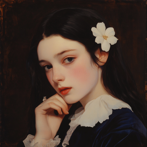 Portrait of a Woman Lost in Thought