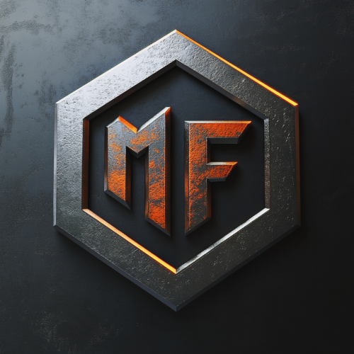 Precision MetalPartFab.com: Strong, durable, industrial logo design