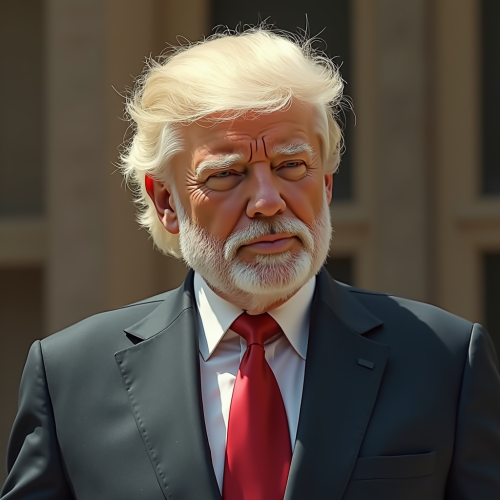 Prime Minister Modi has Trump's hairstyle.