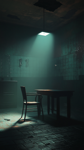 Prisoner warned by official about not clapping for Stalin.