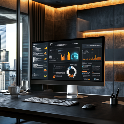 Professional Resume in a Modern Office Setting Professional Resume in a Modern Office Setting