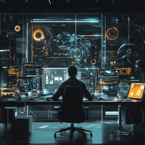 Professional in Modern Office, Optimizing Processes with Software