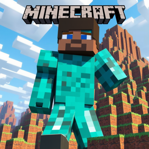 Realistic Titan Steve in Minecraft