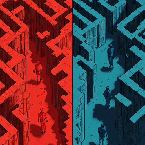 Red Team's Innovation vs Blue Team's Tradition