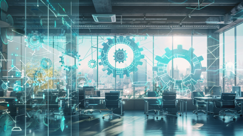 SMEs Collaborate in Office With Holographic Gears