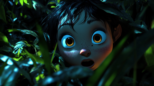 Sally had an idea, face lit up excitedly.