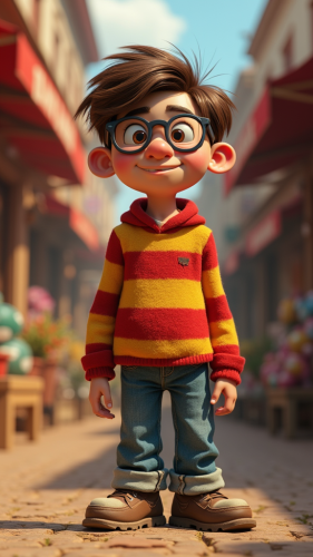 Searching for Waldo at Pixar-style market. Searching for Waldo at Pixar-style market.