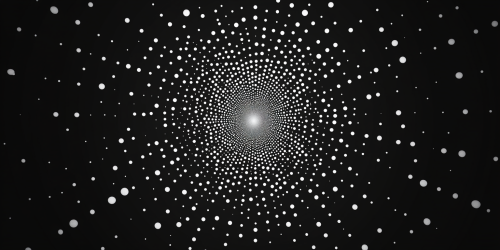 Simple white snowflakes on black background, spaced evenly, no transparency.