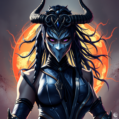 Sindel from Mortal Kombat Game