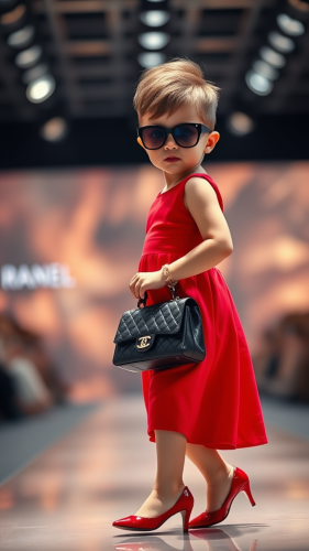 Slimby Baby Stars in High-Fashion Runway Show