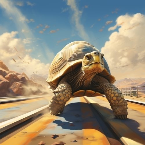 Winning the race with patience and perseverance