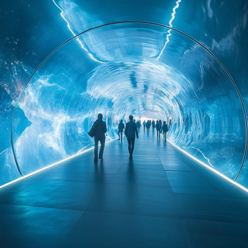 Smooth Air Path glows blue for Fast Travel Smooth Air Path glows blue for Fast Travel