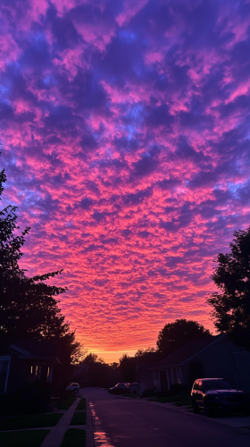 Soft pastel sunset sky with gentle colors and clouds