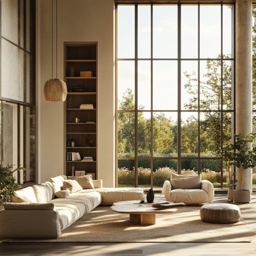 Sophisticated Modern Living: A Tranquil North West Interior