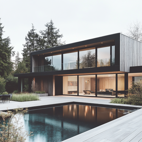 Sophisticated North Vancouver Home: A Serene Editorial Photograph