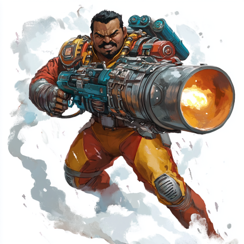 South Asian Supervillain in Fluid Armor Causes Mayhem