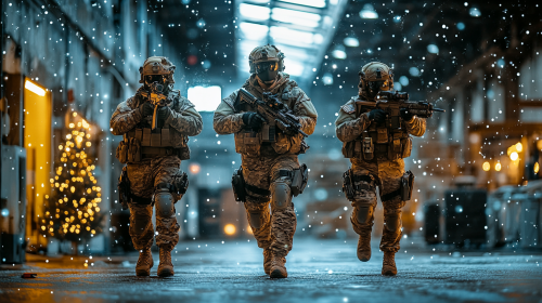 Special Forces Soldiers in the Future Hangar
