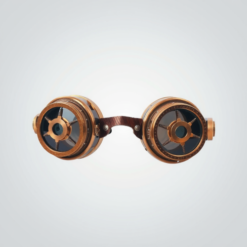 Steampunk goggles in a cool and unique design.