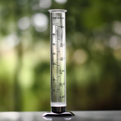 Temperature Display with Tree Reflection in Classic Design