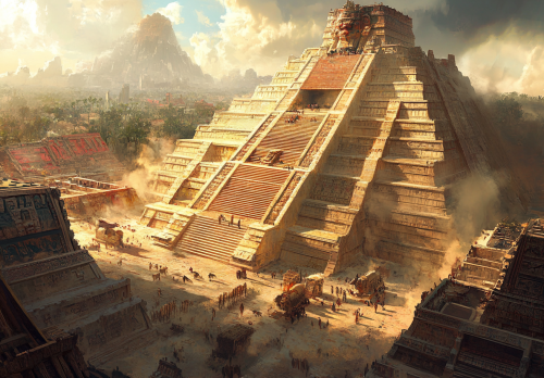 Templo Mayor has shrines to water and sun gods. Templo Mayor has shrines to water and sun gods.