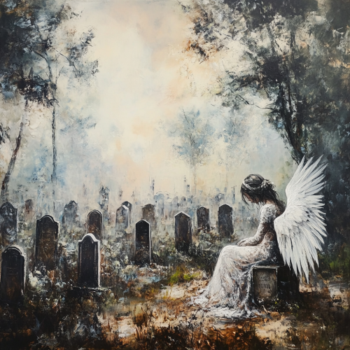 The Angel in the Ethereal Cemetery