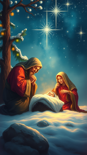 The Beautiful Depiction of Jesus' Christmas Birth