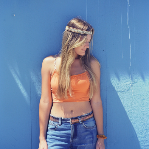 The Beautiful Woman in California Summer 1976