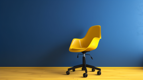 The Blue Office Chair in Modern Design