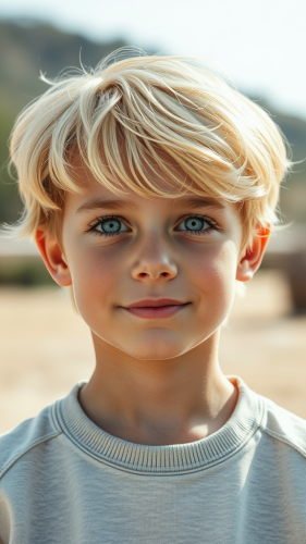 The Bright-eyed, Blonde American Boy
