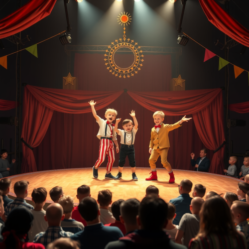 The Circus of Oversized 4-year-old Boys