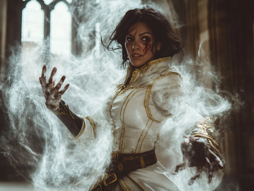 The Confused Zombie Banished by Mage in RPG