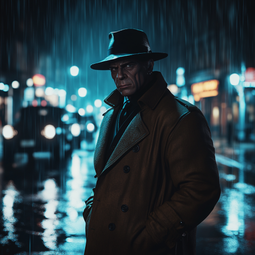 The Creepy Anthropomorphic Mafia Boss Watching From Street