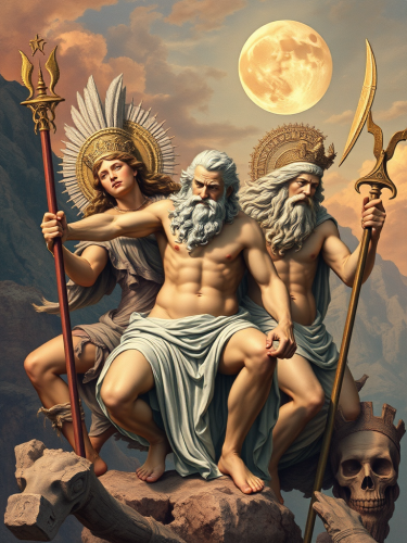The Detailed Wallpapers of Individual Greek Gods