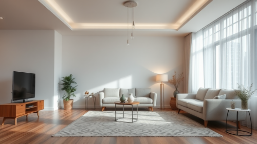 The Empty Living Room