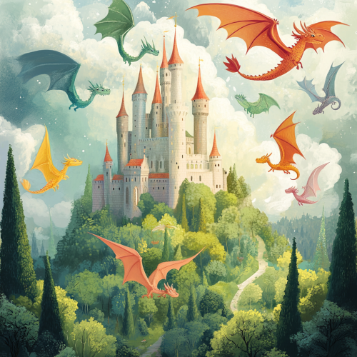 The Enchanted Castle and Eight Soaring Dragons