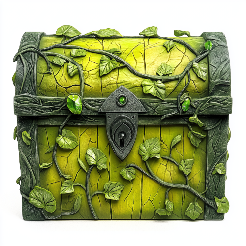 The Enchanted Green Treasure Chest