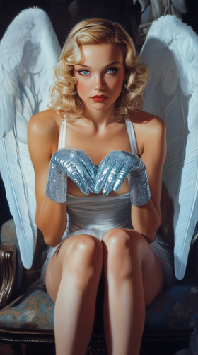 The Enchanting Cyber Angel from Eyes Wide Shut