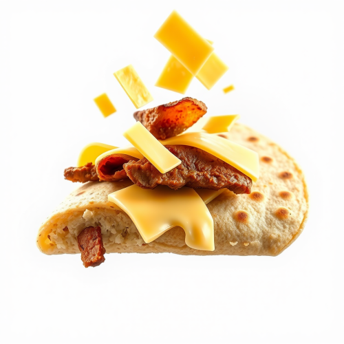 The Flying Doner Kebab Quesadilla Advertisement