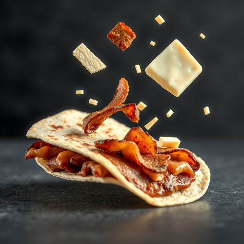 The Flying Doner Kebab Quesadilla Advertisement