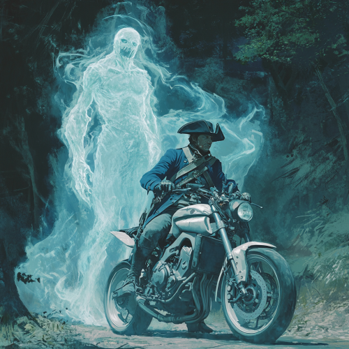 The Ghostly Encounter: Revolutionary Soldier meets Phantom